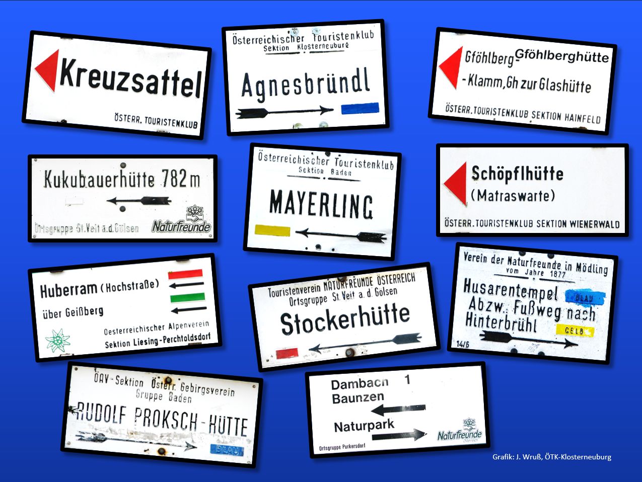 Historische Wegweiser